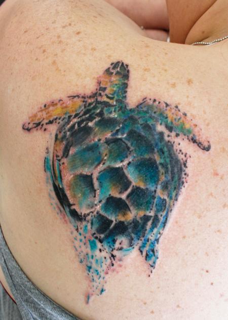 Tattoos - Sea Turtle - 132845